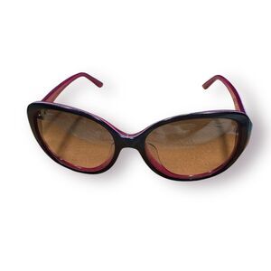Maui Jim Swept Away Polarized Sunglasses MJ 733‎ 08B Magenta/Black Rare